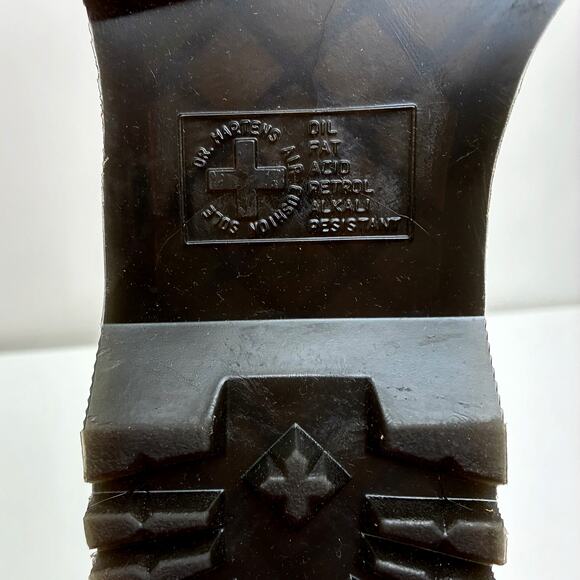 NIB Unisex Dr. Martens 1B99 Quad Black Leather Boots - W10; M9 - Picture 7 of 12